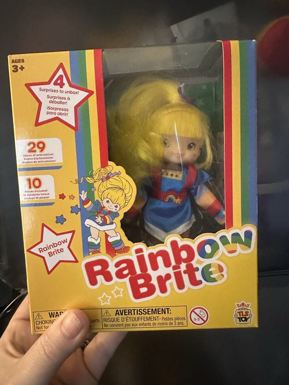 The Loyal Subjects Rainbow Brite 5.5in Fashion Doll 10pc Set Articulated 3+